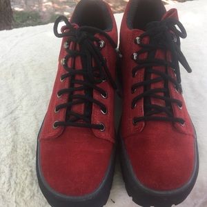 Cole Haan Red Suede Resort Shoes